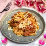 Spaghetti Bolognese mit Grana Padano
