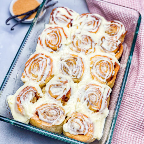 Zimtschnecken mit Frosting 1