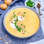 Cremige Suppe mit Kartoffeln