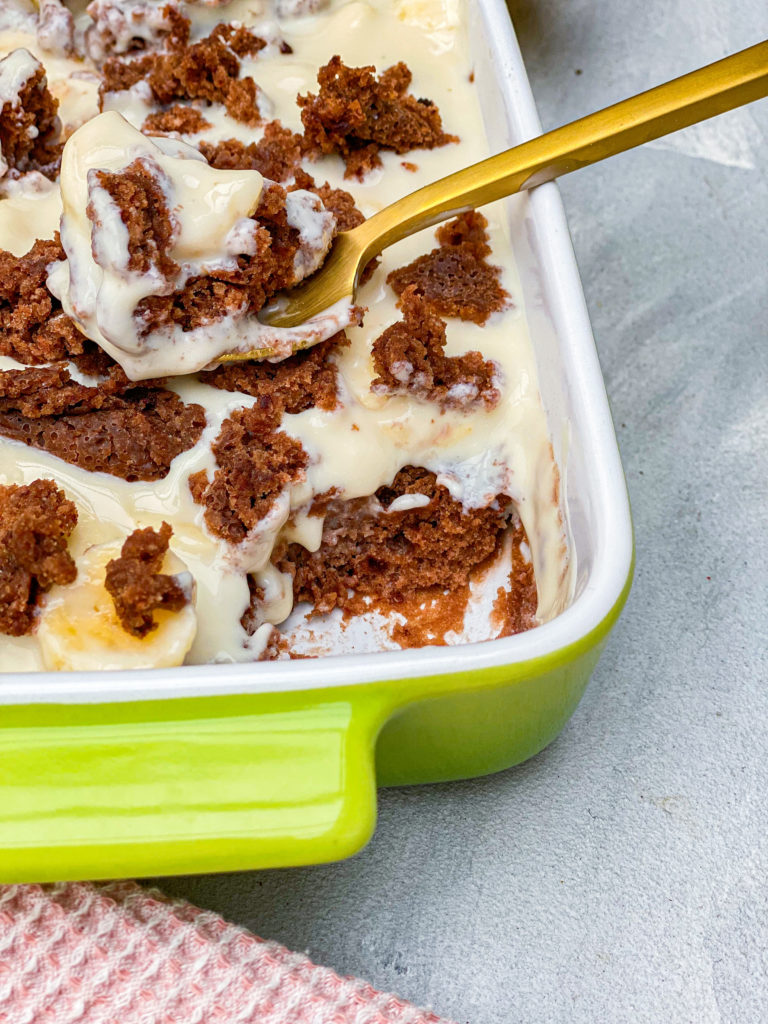 Frühstücksauflauf im Maulwurfkuchen Style