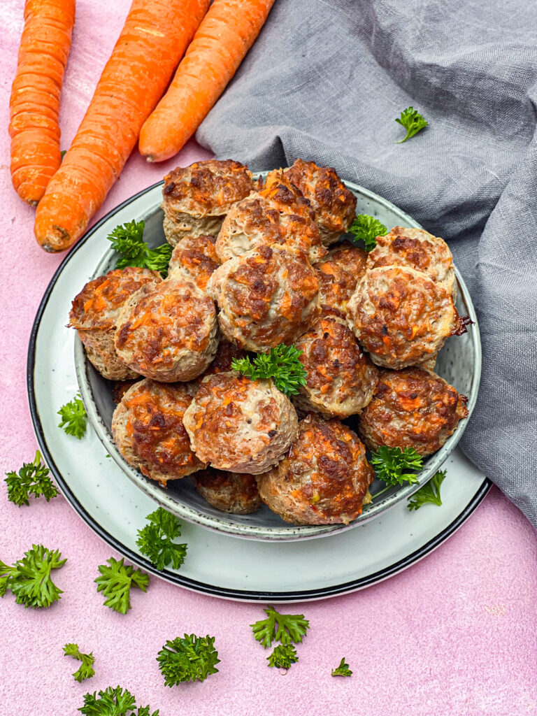 Fleischbällchen aus dem Ofen