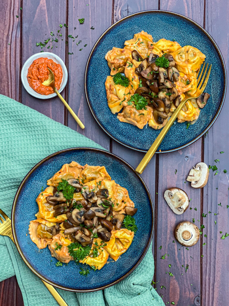 Tortelloni mit Pesto